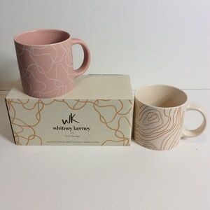 Whitney Kearney Set of 2 Mugs